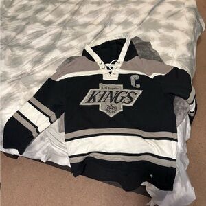 Los Angeles Kings Black and White Hoodie